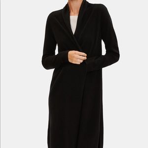 Eileen Fisher 100% cashmere long open sweater